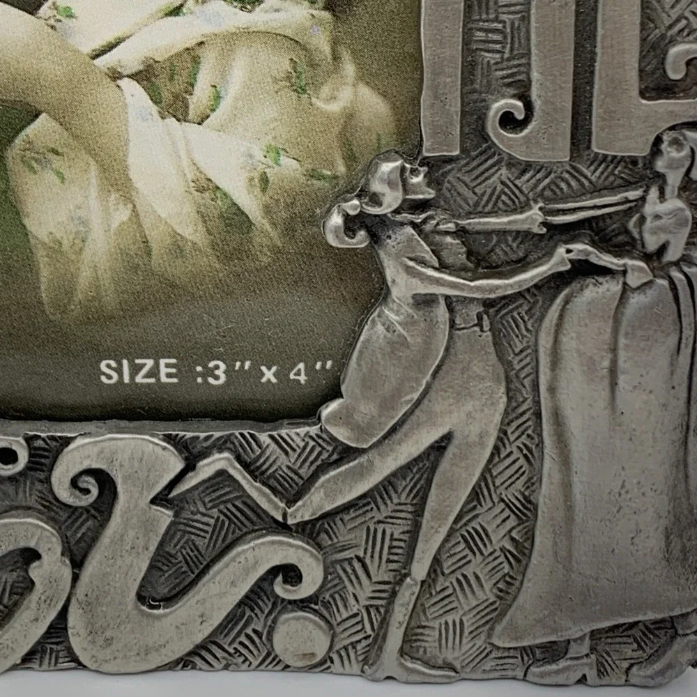 SUN Silver-Tone Photo Frame Metal‎ 